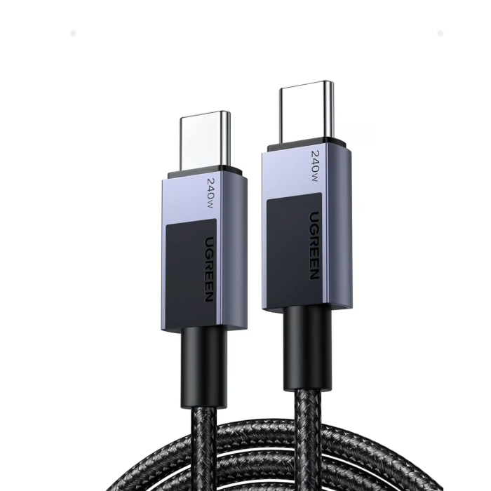 Ugreen USB-C na USB-C polnilni kabel 240W, 2M Ugreen USB-C na USB-C polnilni kabel 240W, 2M