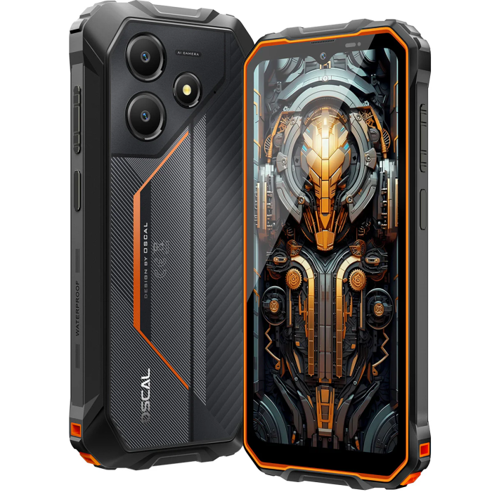 OSCAL MARINE 2 pametni robustni telefon 8GB + 256GB, oranžen OSCAL MARINE 2 pametni robustni telefon 8GB + 256GB, oranžen