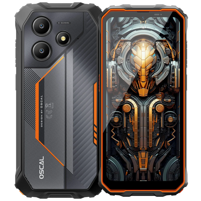 OSCAL MARINE 2 pametni robustni telefon 8GB + 256GB, oranžen OSCAL MARINE 2 pametni robustni telefon 8GB + 256GB, oranžen