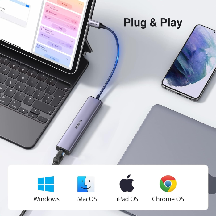 Ugreen 4 v 1 USB-C Hub Ugreen 4 v 1 USB-C Hub