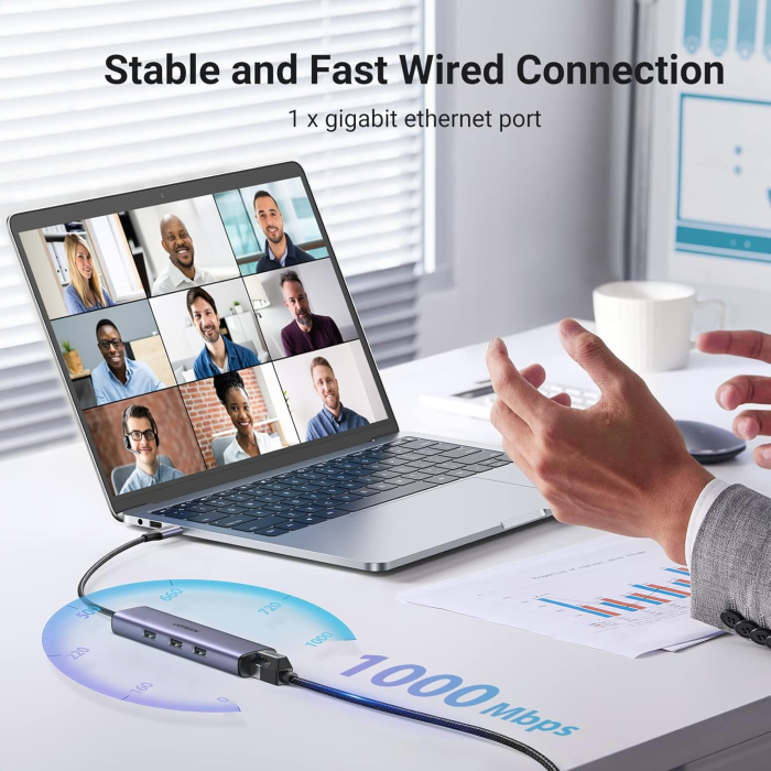 Ugreen 4 v 1 USB-C Hub Ugreen 4 v 1 USB-C Hub