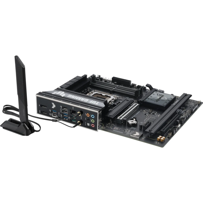 ASUS TUF GAMING B860-PLUS WIFI, DDR5, SATA3, USB4, DP, 2.5GbE, Wi-Fi 7, LGA1851 ATX ASUS TUF GAMING B860-PLUS WIFI, DDR5, SATA3, USB4, DP, 2.5GbE, Wi-Fi 7, LGA1851 ATX