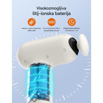 TAOTRONICS Masažna mini pištola bela TAOTRONICS Masažna mini pištola bela