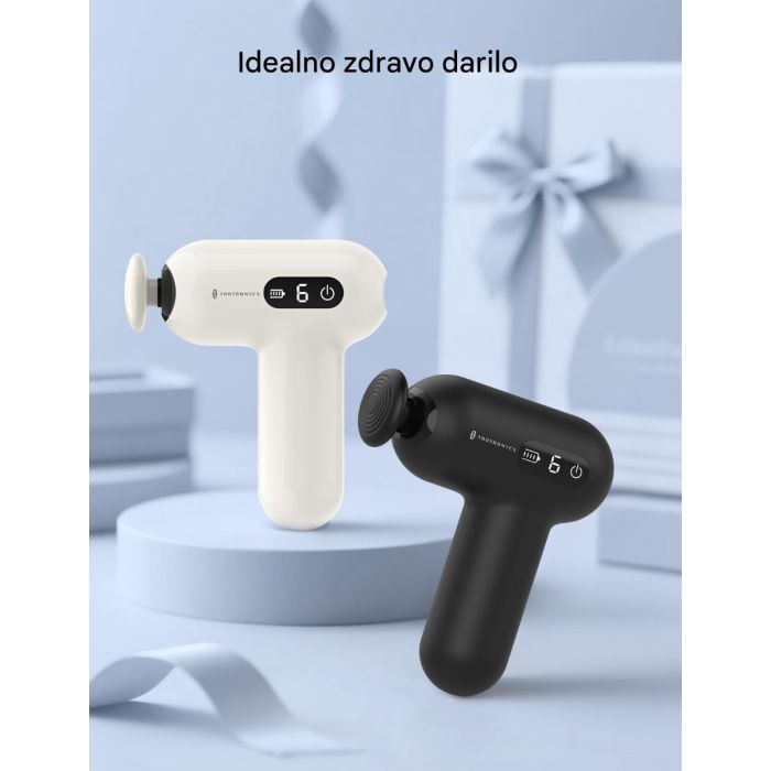 TAOTRONICS Masažna mini pištola bela TAOTRONICS Masažna mini pištola bela