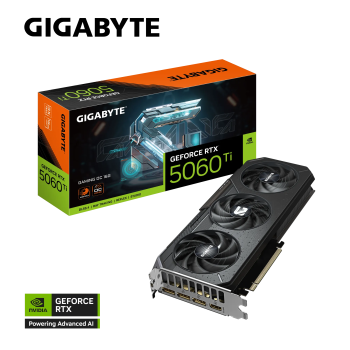 Grafična kartica GIGABYTE GeForce RTX 5060 Ti Gaming OC 16G, 16GB GDDR7, PCI-E 5.0 Grafična kartica GIGABYTE GeForce RTX 5060 Ti Gaming OC 16G, 16GB GDDR7, PCI-E 5.0
