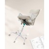 SONGMICS ergonomski pisarniški stol bež SONGMICS ergonomski pisarniški stol bež