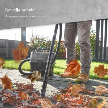 VonHaus mokro-suhi sesalnik 1200 W z 15-litrsko posodo, funkcijo pihanjaVonHaus mokro-suhi sesalnik 1200 W z 15-litrsko posodo in funkcijo pihanja