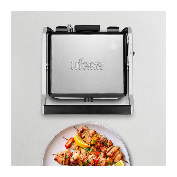 Ufesa Press Grill Jaya 2000 – električni kontaktni žar, 2000 W, z 180° Ufesa Press Grill Jaya 2000 – električni kontaktni žar, 2000 W, z 180°