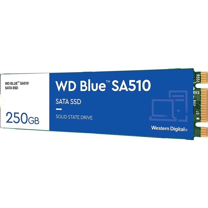 WD 250GB Blue SA510 M.2 2280 SATA 6Gb/s SSD disk WD 250GB Blue SA510 M.2 2280 SATA 6Gb/s SSD disk