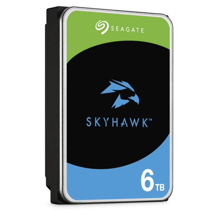 Seagate 6TB SkyHawk 3,5 SATA 6Gb/s 5400rpm 256MB HDD disk Seagate 6TB SkyHawk 3,5 SATA 6Gb/s 5400rpm 256MB HDD disk