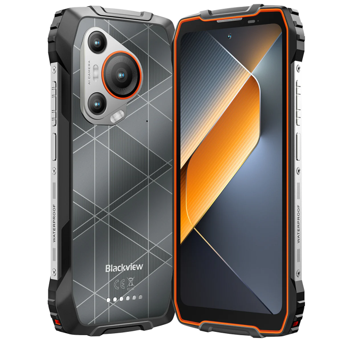 Blackview pametni robustni telefon BL7000 8/256GB, oranžna Blackview pametni robustni telefon BL7000 8/256GB, oranžna