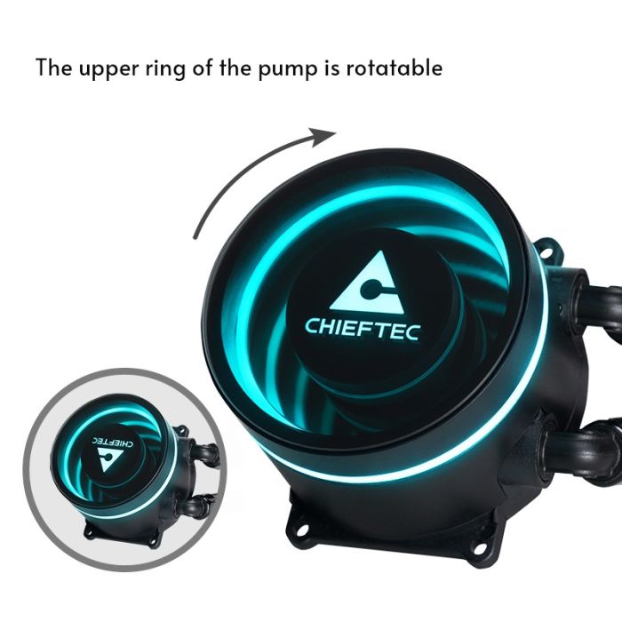 Chieftec Iceberg 240mm A-RGB vodno hlajenje za INTEL/AMD procesorje Chieftec Iceberg 240mm A-RGB vodno hlajenje za INTEL/AMD procesorje