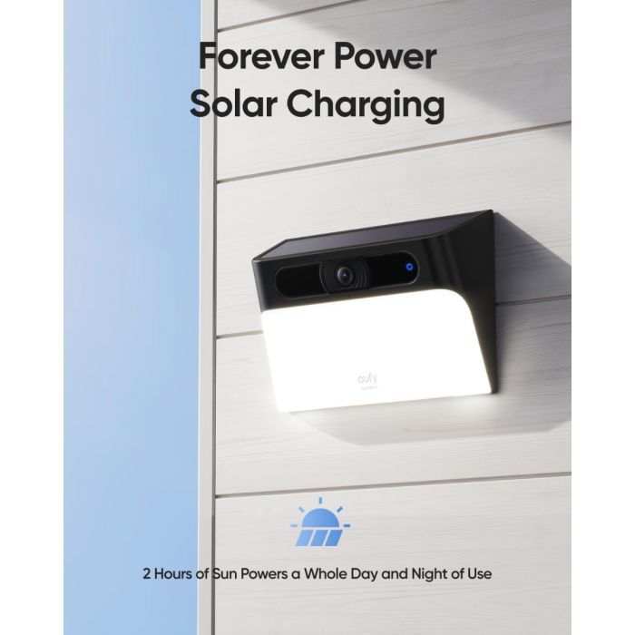 Anker Eufy security S120 stenska solarna zunanja kamera z vgrajeno lučjo Anker Eufy security S120 stenska solarna zunanja kamera z vgrajeno lučjo