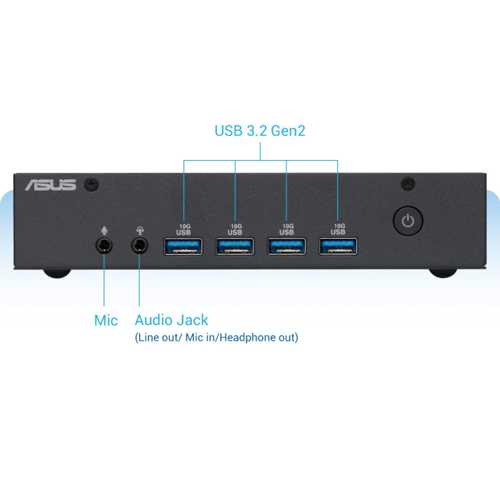 ASUS NUC Mini-PC Intel N100 / DDR4 / USB 3.2 Gen1 / NVMe PCIe 3.0 / Wi-Fi 6E / pasivno hlajenje ASUS NUC Mini-PC Intel N100 / DDR4 / USB 3.2 Gen1 / NVMe PCIe 3.0 / Wi-Fi 6E / pasivno hlajenje