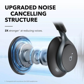 Anker Soundcore Space One naglavne Bluetooth slušalke, roza Anker Soundcore Space One naglavne Bluetooth slušalke, roza