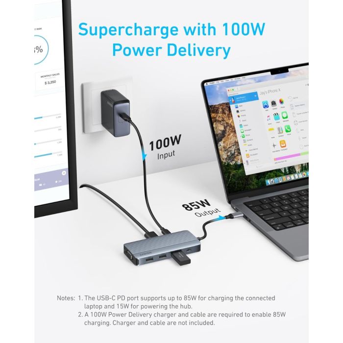 Anker PowerExpand 8v1 USB-C hub Anker PowerExpand 8v1 USB-C hub