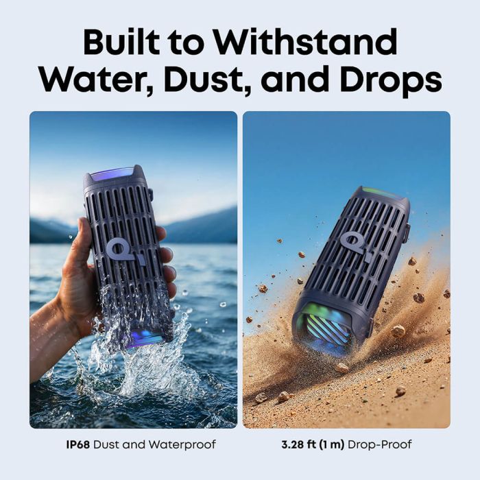 Anker Soundcore Boom 3i prenosni Bluetooth zvočnik, moder Anker Soundcore Boom 3i prenosni Bluetooth zvočnik, moder