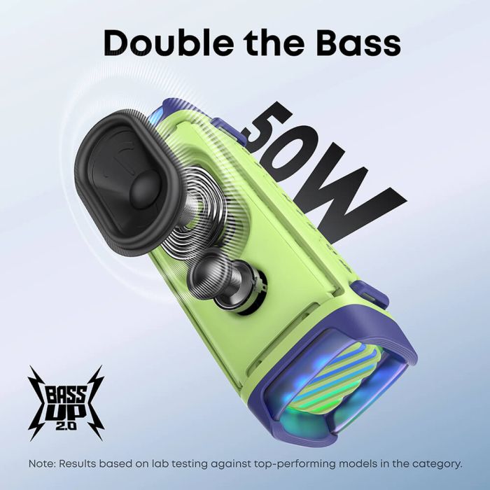 Anker Soundcore Boom 3i prenosni Bluetooth zvočnik, zelen Anker Soundcore Boom 3i prenosni Bluetooth zvočnik, zelen