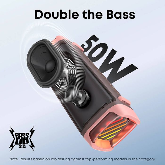 Anker Soundcore Boom 3i prenosni Bluetooth zvočnik, rjav Anker Soundcore Boom 3i prenosni Bluetooth zvočnik, rjav