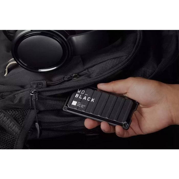 WD 1TB P40 Black Game Drive SSD NVMe USB 3.2 zunanji SSD disk WD 1TB P40 Black Game Drive SSD NVMe USB 3.2 zunanji SSD disk