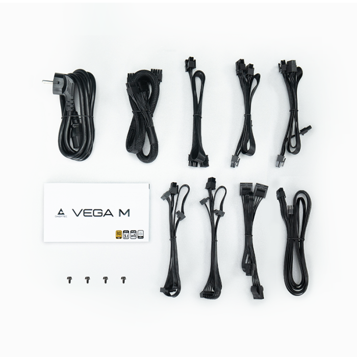 Chieftec VEGA M 850W ATX modularni napajalnik Chieftec VEGA M 850W ATX modularni napajalnik