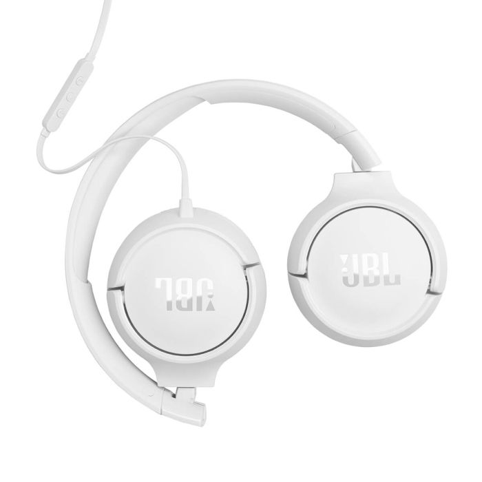 JBL Tune 520 USB-C žične slušalke, bele JBL Tune 520 USB-C žične slušalke, bele
