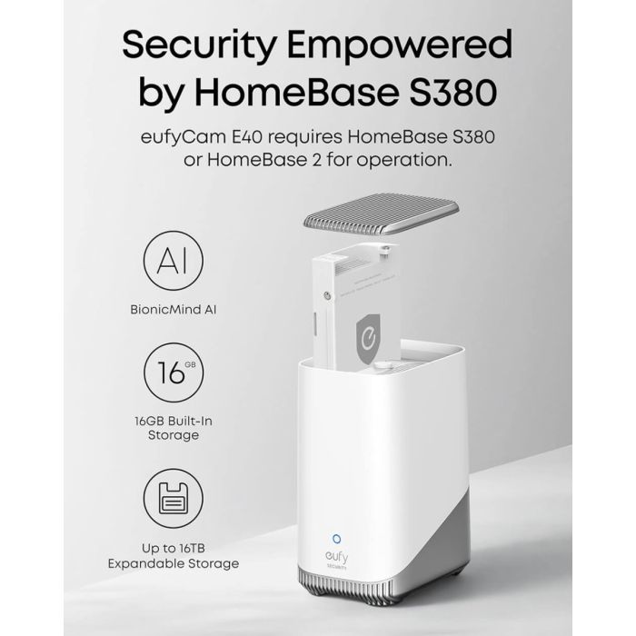 Anker Eufy Security eufyCam E40 komplet 2 kameri + baza Anker Eufy Security eufyCam E40 komplet 2 kameri + baza