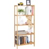 SONGMICS Bamboo naravni regal 60 x 26 x 130 cm, BCB35Y SONGMICS Bamboo naravni regal 60 x 26 x 130 cm, BCB35Y
