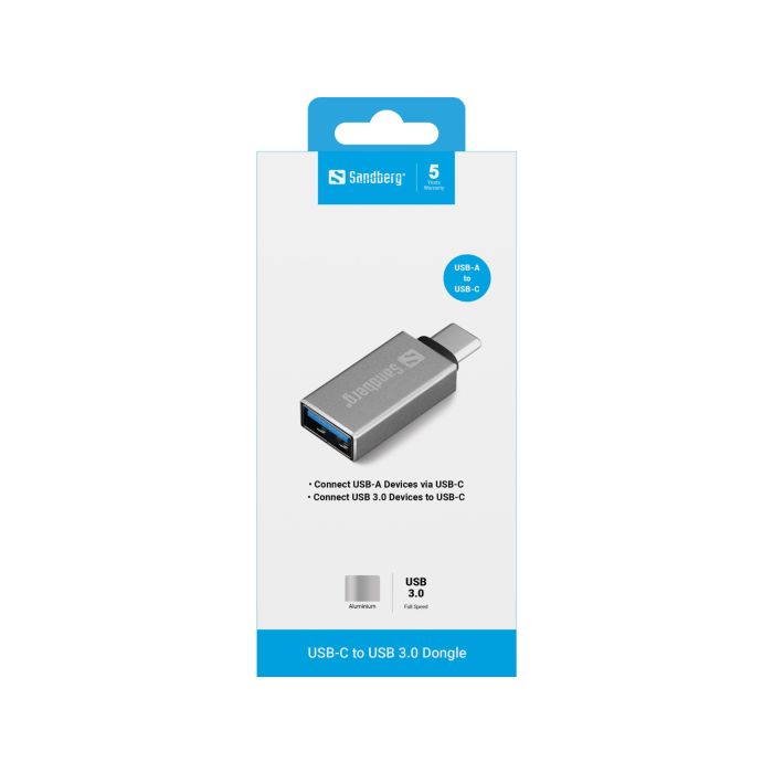 Sandberg USB-C/USB-A 3.0 adapter Sandberg USB-C/USB-A 3.0 adapter