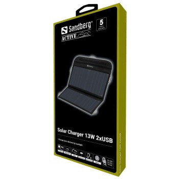 Sandberg solarni polnilnik 13W 2 x USB