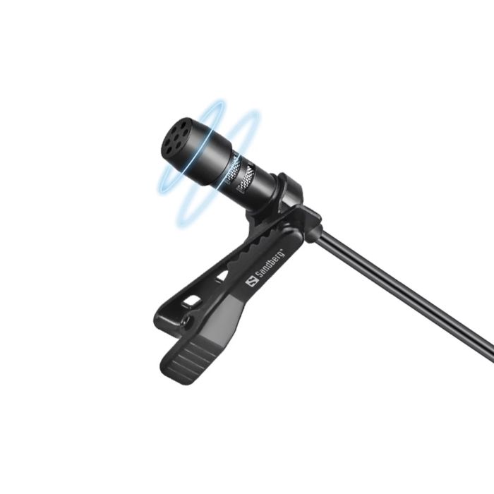 Sandberg Streamer USB Clip Microphone mikrofon Sandberg Streamer USB Clip Microphone mikrofon