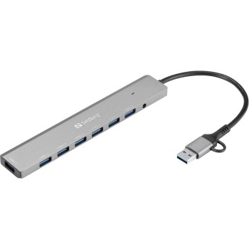 Sandberg USB-C/A v 7 x USB 3.0 HUB Sandberg USB-C/A v 7 x USB 3.0 HUB