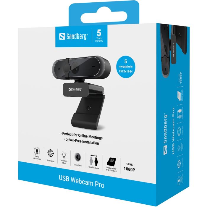 Sandberg USB Webcam Pro spletna kamera Sandberg USB Webcam Pro spletna kamera