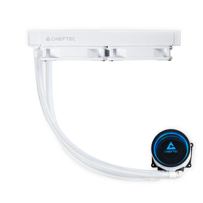 Chieftec Iceberg 240mm A-RGB vodno hlajenje za INTEL/AMD procesorje, bel Chieftec Iceberg 240mm A-RGB vodno hlajenje za INTEL/AMD procesorje, bel