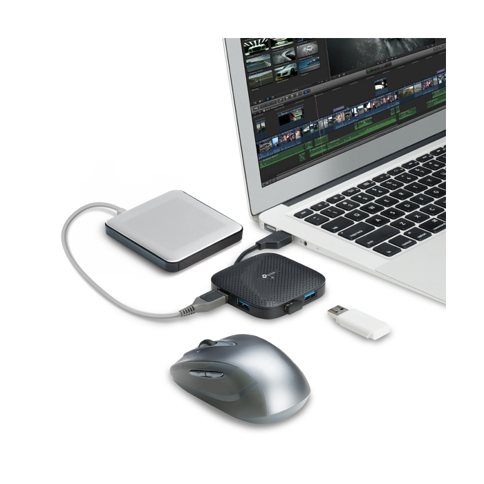 TP-LINK UH400 4 portni USB 3.0 hub TP-LINK UH400 4 portni USB 3.0 hub