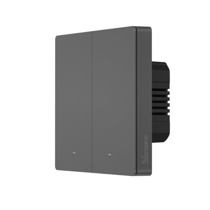 SONOFF pametno stensko stikalo Wi-Fi M5-2C-86, dvojno SONOFF SONOFF pametno stensko stikalo Wi-Fi M5-2C-86, dvojno