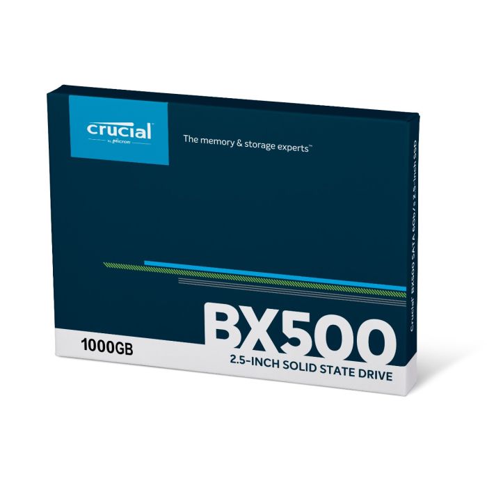 Crucial BX500 1TB 3D NAND SATA 2.5 SSD CRUCIAL Crucial BX500 1TB 3D NAND SATA 2.5 SSD