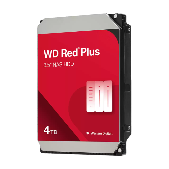 WD 4TB Red Plus 3,5 SATA 6Gb/s 5400rpm 256MB HDD disk