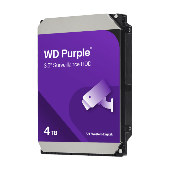 WD 4TB Purple 3,5 SATA 6Gb/s 5400rpm 256MB HDD disk