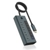 Icybox IB-HUB1457-C31 7-portni hub vmesnik USB 3.2 Type-C ICYBOX Icybox IB-HUB1457-C31 7-portni hub vmesnik USB 3.2 Type-C
