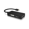 IcyBox IB-AC1032 Mini DisplayPort na DVI/HDMI/VGA pretvornik ICYBOX IcyBox IB-AC1032 Mini DisplayPort na DVI/HDMI/VGA pretvornik