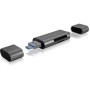 IcyBox IB-CR200-C USB-C/A/Micro B čitalec kartic SD/microSD IcyBox IB-CR200-C USB-C/A/Micro B čitalec kartic SD/microSD