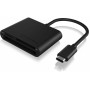 IcyBox IB-CR301-C3 USB-C čitalec kartic CF/SD/microSD IcyBox IB-CR301-C3 USB-C čitalec kartic CF/SD/microSD