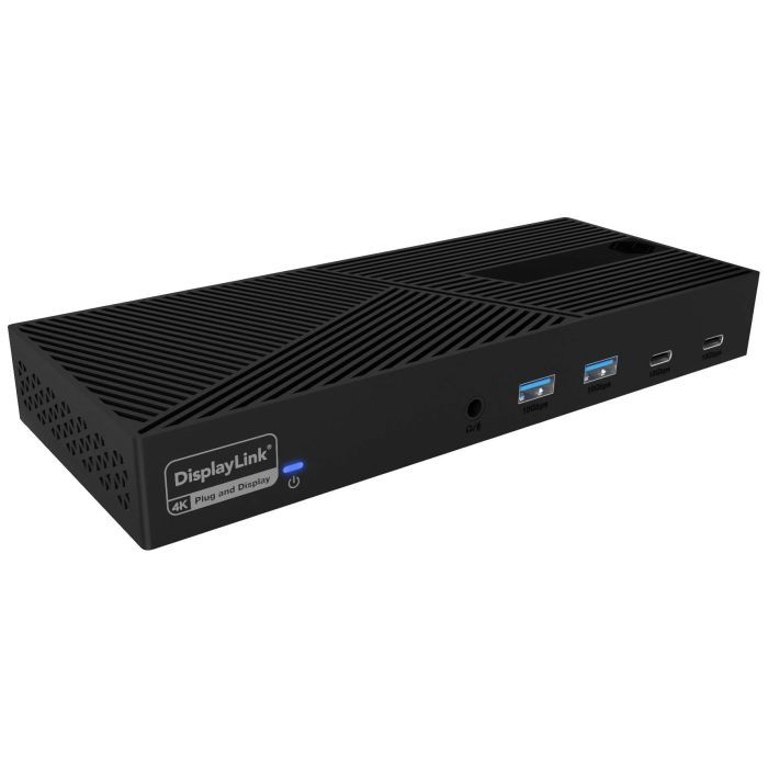 IcyBox IB-DK2246AC 11 v 1 USB-C hibridna priklopna postaja z DisplayLink ICYBOX IcyBox IB-DK2246AC 11 v 1 USB-C hibridna priklopna postaja z DisplayLink