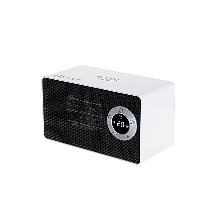 ADLER Keramični kalorifer Q LCD 1000W Bel ADLER ADLER Keramični kalorifer Q LCD 1000W Bel
