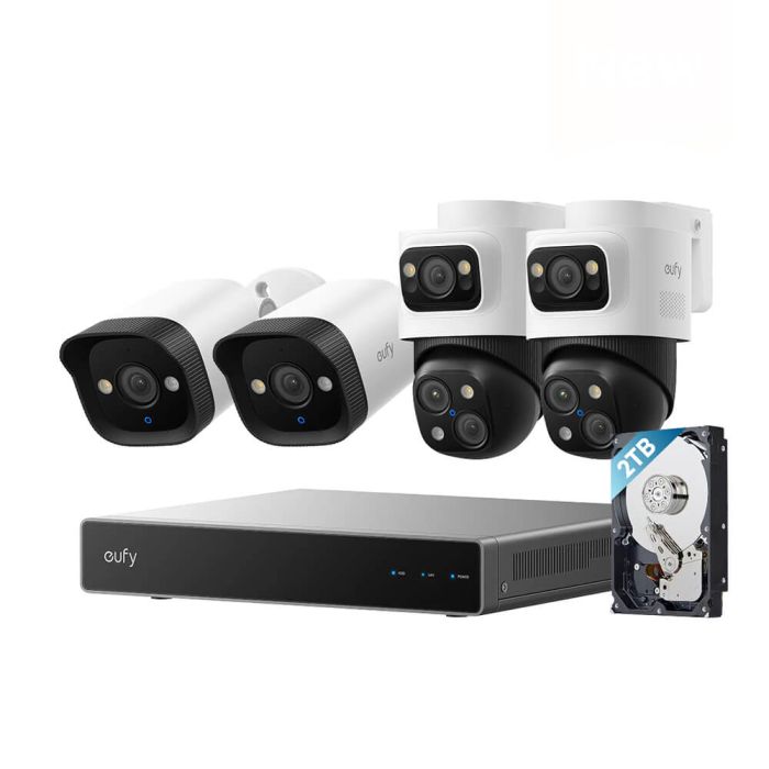 Anker Eufy Security PoE NVR nadzorni sistem S4 (2x eufy E40 + 2x eufy S4) ANKER Anker Eufy Security PoE NVR nadzorni sistem S4 (2x eufy E40 + 2x eufy S4)