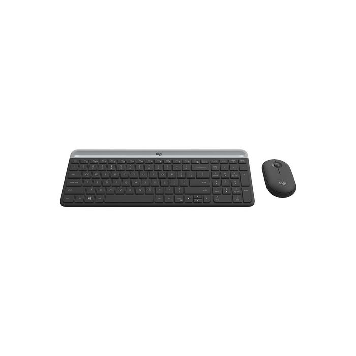 Logitech Slim Wireless Combo MK470, grafitna SLO LOGITECH Logitech Slim Wireless Combo MK470, grafitna SLO
