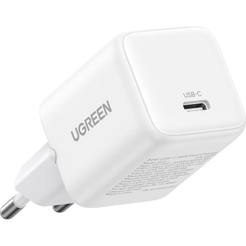 Ugreen 30W USB-C GaN hitri polnilec - bel
