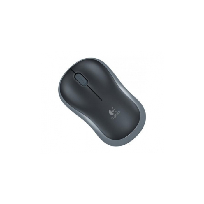 Logitech M185 Wireless mini miška, črna-siva LOGITECH Logitech M185 Wireless mini miška, črna-siva
