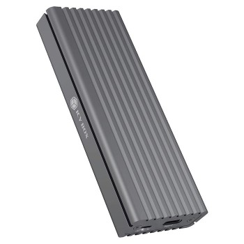 IcyBox IB-1817MC-C31 USB-C 3.1 ohišje za M.2 NVMe in SATA SSD ter zaščito pred pisanjem IcyBox IB-1817MC-C31 USB-C 3.1 ohišje za M.2 NVMe in SATA SSD ter zaščito pred pisanjem